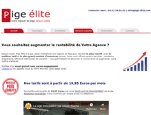 Tablet Screenshot of pige-elite.com